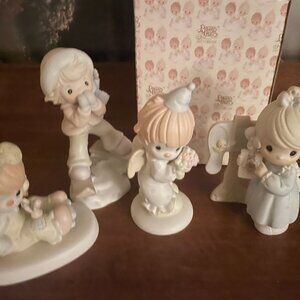 Precious Moments Lot of 4